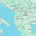 Map of Albania