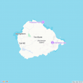 Map of Ascension Island