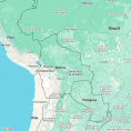 Map of Bolivia (Plurinational State of)