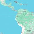 Map of Ecuador