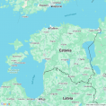Map of Estonia