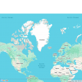 Map of Greenland