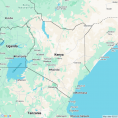 Map of Kenya