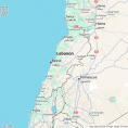 Map of Lebanon