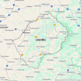 Map of Lesotho