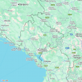 Map of Montenegro