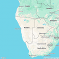 Map of Namibia