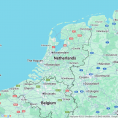 Map of Netherlands