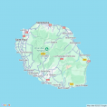 Map of RÃ©union