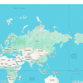 Map of Russian Federation