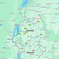 Map of Rwanda