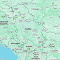 Map of Serbia