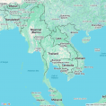 Map of Thailand