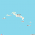 Map of Turks and Caicos Islands