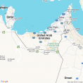 Map of United Arab Emirates