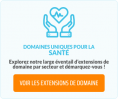 Extension de domaine .HEALTH