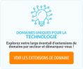 Domaines Technologie